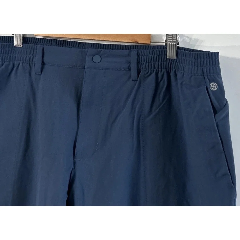 Adidas Men's Golf Go To Commuter Pants Joggers Navy Sz 40 HA6227 Lightweight